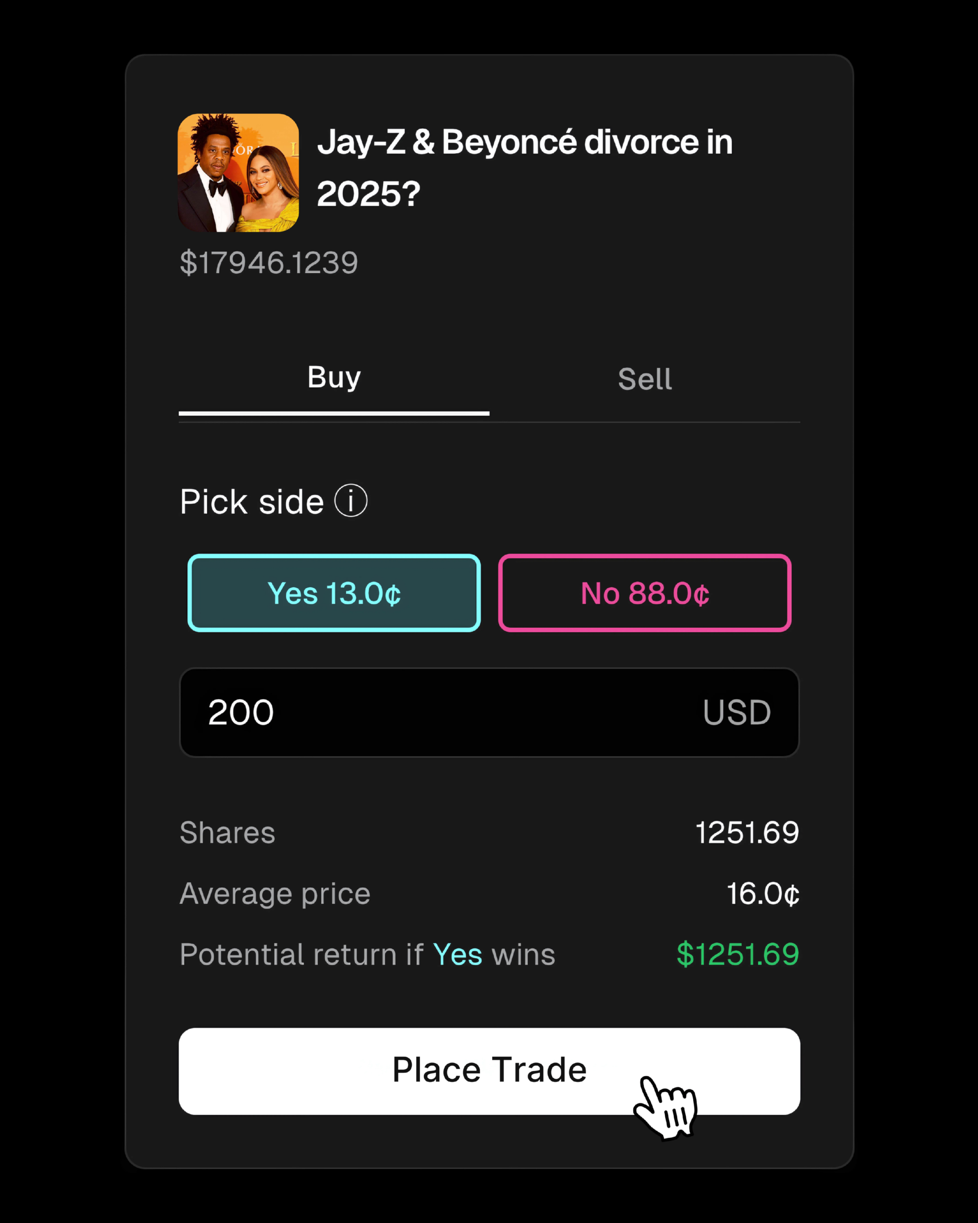 Trade the Sentiment